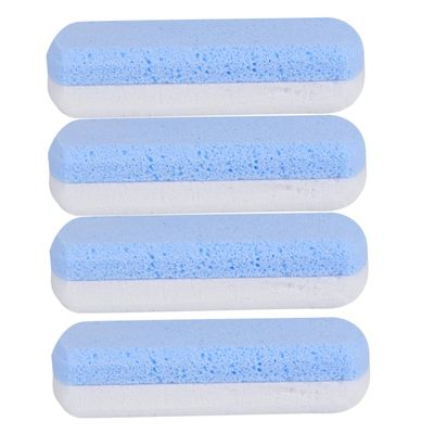 FRCOLOR 5pcs Double Color Foot Grinding Stones Callus Removing Stone Dead Skin Remover Pedicure Tool Ergonomic Design for Foot Exfoliation and Coarse Callus Treatment at Home