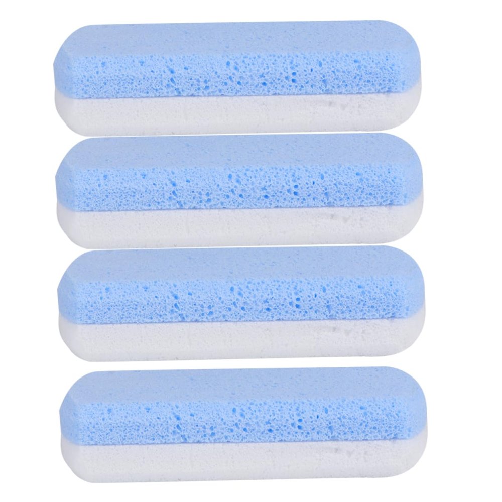 FRCOLOR 5pcs Double Color Foot Grinding Stones Callus Removing Stone Dead Skin Remover Pedicure Tool Ergonomic Design for Foot Exfoliation and Coarse Callus Treatment at Home