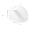 Baluue PU Foam Bathtub Pillow with Suction Cups Bath Headrest for Neck and Shoulder Support Non Slip Soaking Tub Cushion for Spa Relaxation and Comfortable Bath view 3