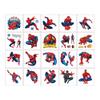 20Pcs Spiderman Temporary Tattoos for Kids, Cool Birthday Party Favors, Cute Cartoon Decoration Sticker Gifts for Girl Boys Home Activity Class Prizes Carnival Christmas Rewards view 4