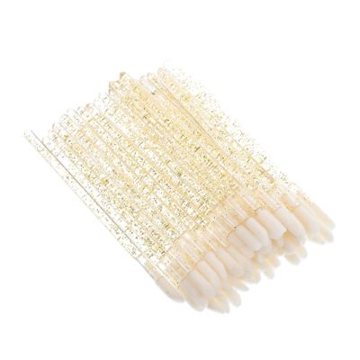 100Pcs Crystal Lip Brushes Disposable Makeup Applicators for Lipstick Lip Balm Design for Professionals Soft Skin Friendly for Seamless Application