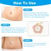 100PCS Castor Oil Patches, FDA/MDR Certified Carrier Patches for Castor Oil | Medical-Grade Self-Adhesive Pads | Belly Button Patch for Caster Oil, Portable Breathable Anti Leakage Anti-Slip No Wash view 4