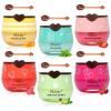 6 PCS Bee Lip Balm Honey Pot,Valentines Day Gifts Honey Lip Balm Lip Mask,Propolis Moisturizing Lip Sleeping Mask Reduces Lip Lines,Hydrating Prevention Dry and Cracked Lip Scrubs Exfoliator view 1
