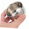 Didiseaon Aluminum Shaving Mug Large Capacity Shave Bowl for Men Beard Accessory with Stable Base Comfortable Smooth Surface Household Shaving Cup view 2