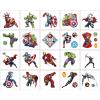 20pcs Superhero Temporary Tattoos for Kids, Cool Birthday Party Favors, Cute Cartoon Decoration Sticker Gifts for Girl Boys Home Activity Class Prizes Carnival Christmas Rewards view 4