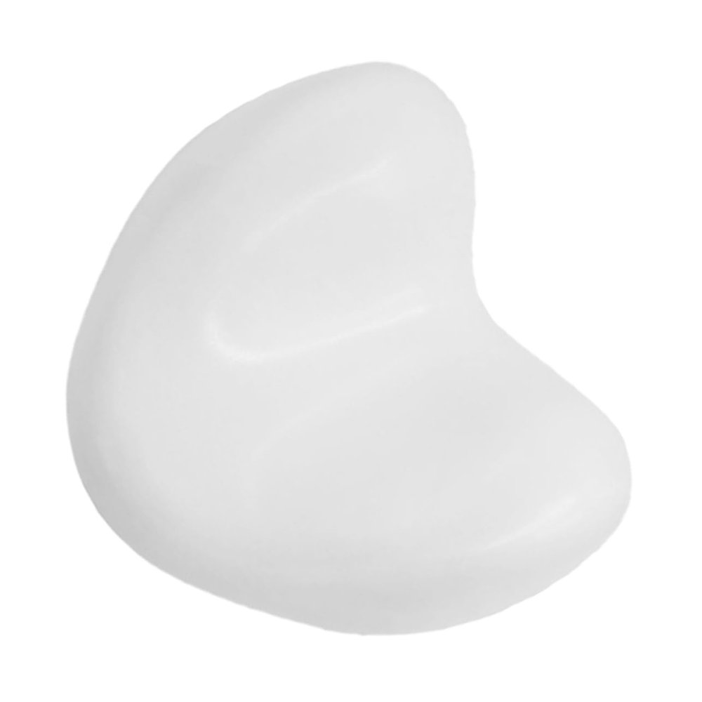 Beaupretty Heart Shaped PU Bath Pillow with Suction Cups for Bathtub and Spa Breathable Neck Support Cushion Reusable Soaking Tub Headrest for Relaxation and Comfort