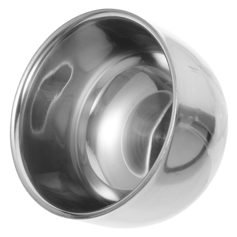 Baluue Aluminum Shaving Bowl for Men Large Capacity Slip Base Reusable Shave Cup for Foam Creation and Shaving Supply Storage Gift