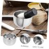 Beaupretty Aluminum Shaving Bowl with Stable Base Shave Cup Large for Men Portable Household Shave Soap Mug Easy Grip for Travel and Daily Use view 3