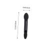 Baluue 10pcs Disposable Dual Sided Eyeshadow Sponge Applicators Black Handle Oval Tips Comfortable Makeup Tool for Travel Parties Daily Use view 2