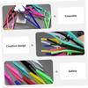 PartyKindom 30Pcs Plastic Eyebrow Tweezers Lightweight Portable Brow Trimming Clips for Women and Men Precise Facial Hair Removal Beauty Tool for Salon and Travel view 3