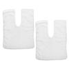 Baluue 2Pcs Thick Coral Fleece Hair Towel Wrap for Women Super Absorbent Quick Drying Hair Styling Accessory Soft Microfiber Turban White Salon Quality view 1