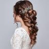 Lurrose 4pcs Bridal Flower Wedding Hair Pins Pearl Floral Leaf Hair Combs Headpiece for Brides Bridesmaids Women Girls view 2