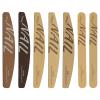 XEAOHESY 7 Pieces Apricot-Yellow and Brown Nail Files and Buffers Nail Files for Natural Nails Nail Buffer and Shine Kit 100/180 Grit Finger Nail File Set for Women view 1