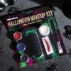 Libima Halloween Jokers Makeup Kit, Complete Jokers/clown Makeup Accessories Face Paint Mouth Scar Sticker Green Disposable Hair Cream Folding Comb Brush for Halloween Cosplay Carnival Party view 2