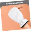 Beaupretty Exfoliating Hand Care Gloves Moisturizing Gel Mittens for Spa Use Heat Preservation Skin Nourishing and Smoothing Suitable for Daily Beauty and Professional Salon Treatments White view 3