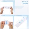 10 Rolls Disposable Stretchable Paper Neck Strips, 1000 Count, 2.6 X 12 Inches, Barber Hairdressing Tool view 4