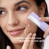 Dermaplane Razor for Women Face, WLU Rechargeable Face Dermaplaning Tool  Peach Fuzz, Facial Hair & Exfoliation Removal, Sonic Technology with LED Light, 3 Speeds & 10 Blades (Purple) view 2