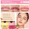 10 PCS Bee Lip Balm Honey Pot, Honey Lip Balm Bulk, Moisturising Sleep Lip Mask Overnight with Sticks, Reduce Lip Lines, Exfoliating Prevention Dry and Crack Lip Scrubs view 2