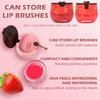 10 PCS Bee Lip Balm Honey Pot, Honey Lip Balm Bulk, Moisturising Sleep Lip Mask Overnight with Sticks, Reduce Lip Lines, Exfoliating Prevention Dry and Crack Lip Scrubs view 4