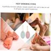Baluue 2Pcs Natural Pumice Stone Foot Callus Remover Foot Skin Exfoliating Trimmer Pedicure File for Hard Skin Removal Portable Care Tool view 2
