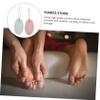 Baluue 2Pcs Natural Pumice Stone Foot Callus Remover Foot Skin Exfoliating Trimmer Pedicure File for Hard Skin Removal Portable Care Tool view 4