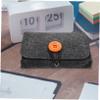Ipetboom 2Pcs Essential Oil Bottle Organizer Felt Bag for Purse Storage view 3