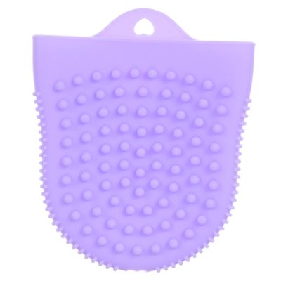 Baluue Silicone Facial Cleansing Brush Deep Cleaning Skin Care Tool for Gentle Pore Exfoliation and Massage Dual Sided Soft Face Washer for All Skin Types Comfortable Ergonomic Grip in