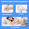 48Pcs White Cotton Sleep Glove, Night Stretchable Cloth Gloves for Dry Hands Eczema SPA Moisturizinc view 4
