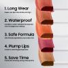 Fanterday Lip Stain Peel Off, Matte Finish & Waterproof Peel Off Lip Tint Color for Women Lip Contour Makeup, Long-Wear, Easy to Use for A Beauty Lip Look with All Day, Cruelty-Free (#01 Nude) view 4