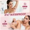 4-in-1 Bikini Trimmer for Women, Dual Head Electric Razors Shaver | Painless Bikini, Body & Facial Hair Remover | IPX7 Waterproof for Wet/Dry Use | Includes Nose & Eyebrow Trimmer Heads(Pink) view 3