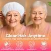 No Rinse Shampoo Caps (Pack of 12)  Rinse-Free Shower Cap for Elderly, Bedridden Patients, Travel, Hospital, or Camping  Waterless Hair Wash Solution by GlowSPA view 3