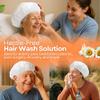 No Rinse Shampoo Caps (Pack of 12)  Rinse-Free Shower Cap for Elderly, Bedridden Patients, Travel, Hospital, or Camping  Waterless Hair Wash Solution by GlowSPA view 4