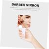 Healifty Handheld Makeup Mirror with Ergonomic Handle Portable Cosmetic Mirror for Women and for Salon Travel and Home Use view 4