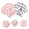 Cabilock 2pcs Microfiber Hair Drying Towel Wrap for Women Super Absorbent Quick Dry Hair Turban Cap with Double Thickened Soft Hat view 4