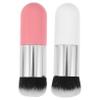 FRCOLOR 2Pcs Foundation Blush Brush High Density Makeup Face Brush for Powder Blending Natural Contour and Buffing Tool for Smooth Finish view 1