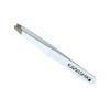 KAWASHIKI Hand-Sharpened Slant Tweezers | Ultra-Precision 25-Degree Angle for Eyebrow Shaping & Facial Hair Removal, Professional Stainless Steel for Women & Men (Pure White) view 1