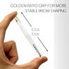 KAWASHIKI Hand-Sharpened Slant Tweezers | Ultra-Precision 25-Degree Angle for Eyebrow Shaping & Facial Hair Removal, Professional Stainless Steel for Women & Men (Pure White) view 3