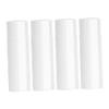 Baluue 4pcs Airless Pump Cosmetic Bottles Refillable Plastic Dispenser for Travel Leak Lotion Containers for Serum Sunscreen Shampoo Care view 1