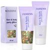 JASSINS 2PCS Body Glitter, 100ml Christmas Face Glitter for Women Girls Kids, Glitter Gel Makeup Tween Gifts, Singer Concerts Festival Rave Accessories, Chunky Mermaid Sequins Glitter view 1