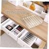 ABOOFAN 2pcs Clear Acrylic Makeup Organizer with Divided Compartments Stackable Eyeshadow Palette Holder for Vanity Desktop Storage Box for Blushes and Cosmetics view 3