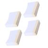 Gogogmee 160pcs Arc Shaped Makeup Remover Pads for Women Soft Cosmetic Pads with Creative Design Comfortable Eyelash Cream Remover Tools for Home and Travel Use view 1