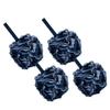 4Pcs Gradient Bath Loofah Balls Soft Exfoliating Shower Sponge for Cleaning and Skin Care for Daily Use and Air Drying view 1