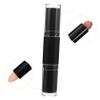 Baluue 2pcs Dual Head Highlighter Contour Stick Portable Makeup Concealer Stick for Women Skin Friendly Formula with Shade Combinations Easy to Apply for Travel and Everyday Use view 3