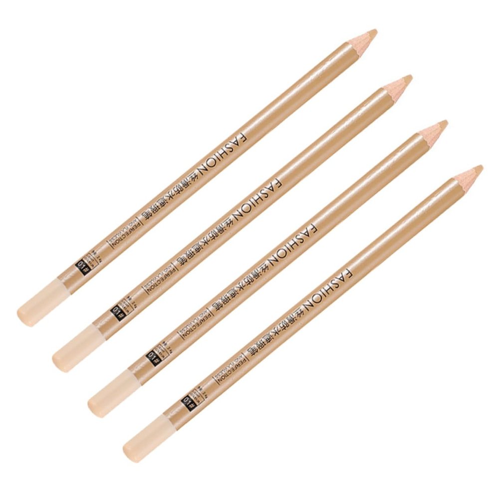 VALICLUD 4pcs Concealer Pencil Makeup Pen for Dark Circles Freckle Scar Coverage Portable Skin Blemish Corrector Easy to Use Makeup Concealer for Daily and Professional Use
