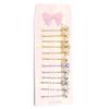 12 PCS Decorative Bobby Pins for Women's Hair, Rhinestone Bobby Pins, Jeweled Hair Pins Decorative Hair Accessories for Women Girls (Gold and Silver) view 1
