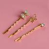 12 PCS Decorative Bobby Pins for Women's Hair, Rhinestone Bobby Pins, Jeweled Hair Pins Decorative Hair Accessories for Women Girls (Gold and Silver) view 2