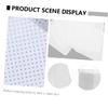 DECHOUS 2 Box Eyelash Grafting Cotton Pads for Lash Techs Cosmetic Cleaning Wipes for Glue Bottle Mouth Cleaning Non Residue Nail Removal Pads for Lash Extension Maintenance view 2