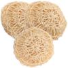 3pcs Natural Sisal Bath Scrubbers Exfoliating Shower Balls for Deep Cleaning and Gentle Massage Body Care for Smooth Skin and Relaxing Bath Experience view 1