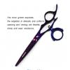Professional 6.0" Hairdressing Hair Cutting Shears - 720 Degree Rotating Thumb Barber Scissors, specially designed for barbers, can also be used for pet hair trimming view 2