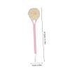 1pc Bathroom Long Handle Bath Ball Brush Body Scrubber Shower Supply Portable Pink view 2